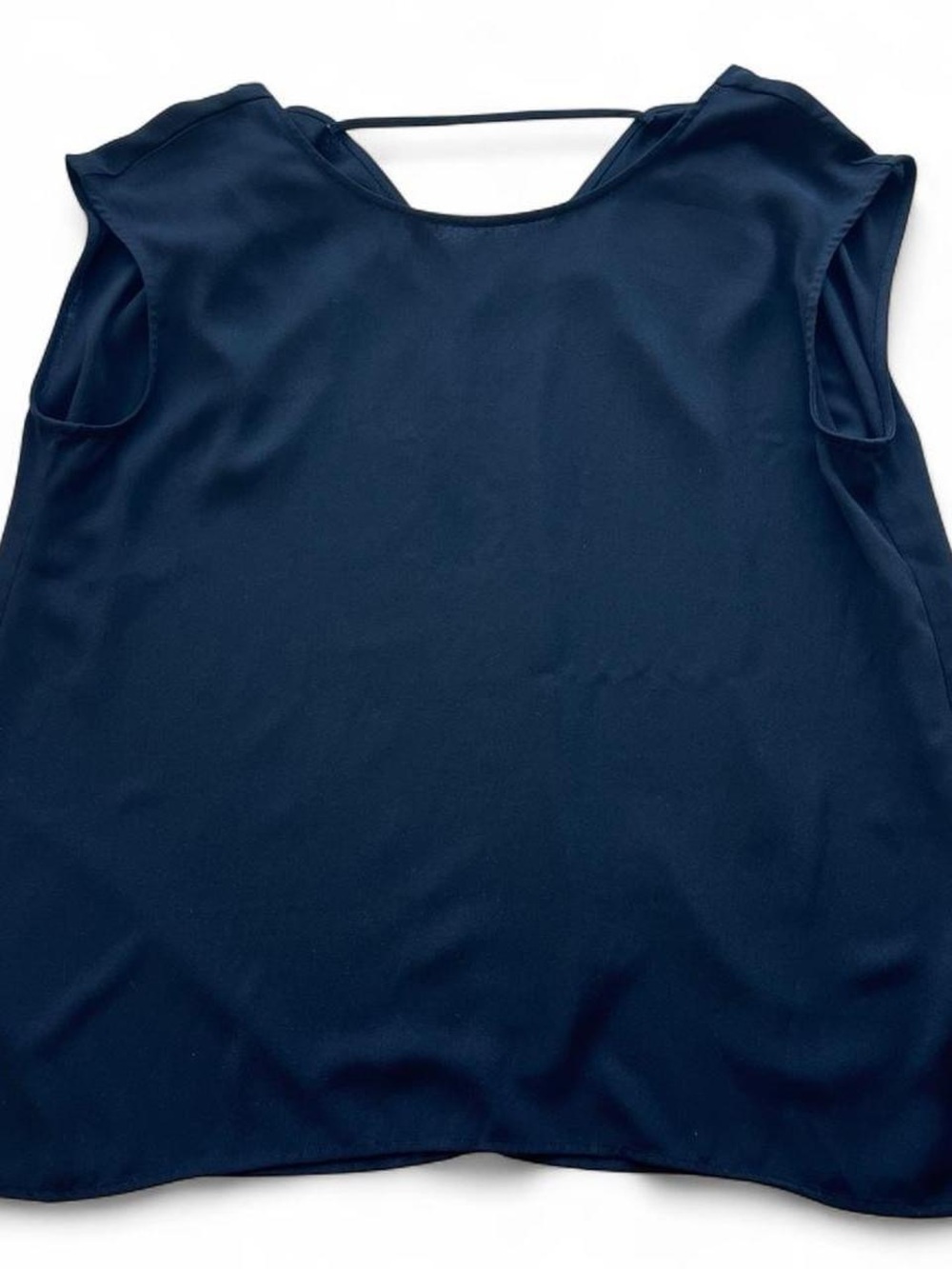 Black Blouse with Back Strap